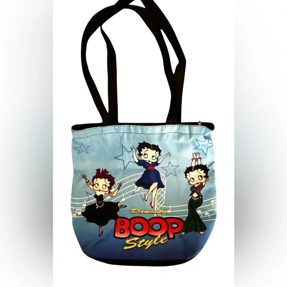 Betty Boop Dancing Style Tote Bag – Double-Sided Design